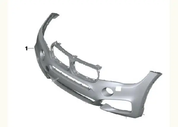51118066902 - Para-choque X6M