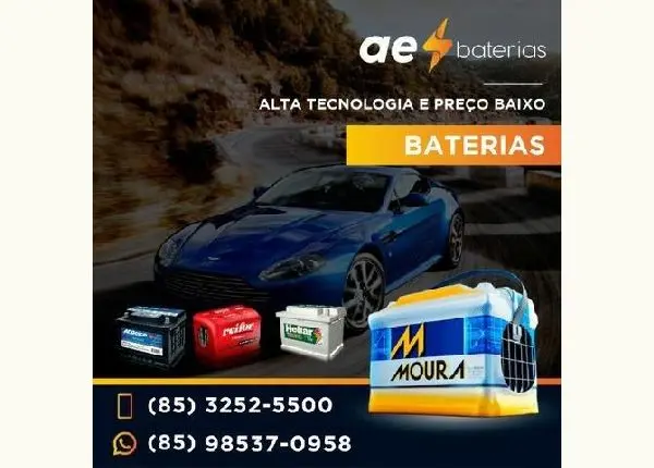 Bateria 50Ah Moura, referência 50JD para Civic
