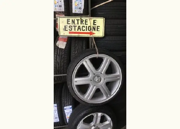 Jogo de rodas aro 18 Volkswagen com pneus novos