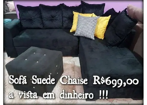 Sofas novos modelos variáveis