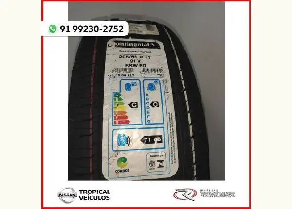 Pneu 205/55 R17 Continental - Preço promocional