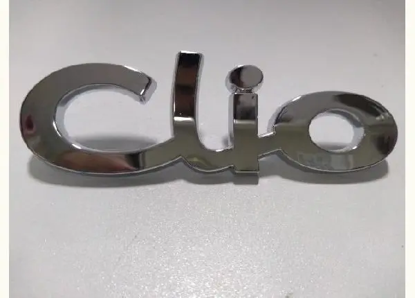 *1 Emblema Tampa Traseira Clio Renault Original