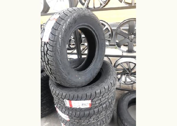 Promoção de pneus de camionetes