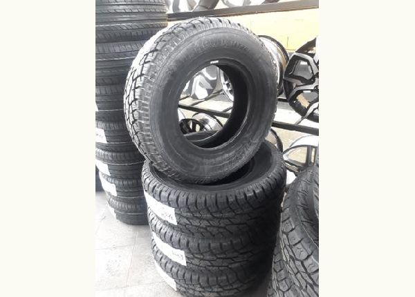 Promoção de pneus de camionetes