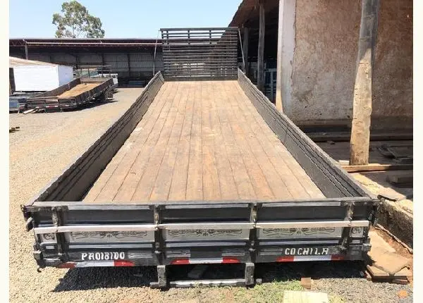 Carroceria Madeira Escaninha