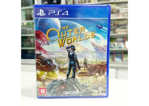 Lacrado e original jogo The Outer Worlds