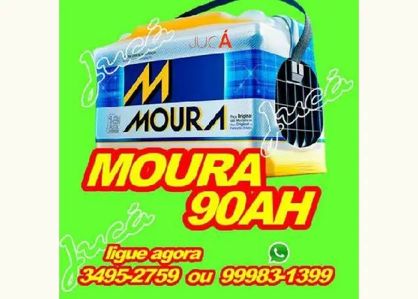 Bateria Moura 90 ah Compre agora mesmo entrega grátis