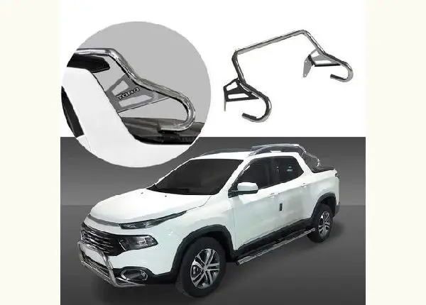 Santo Antônio de Aço Acessório Esportivo Para Fiat Toro