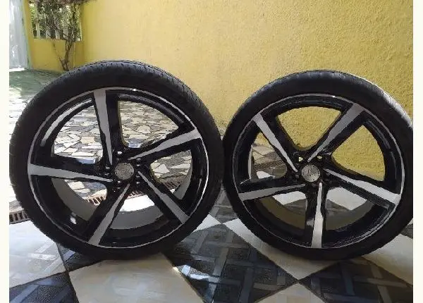4 pneus com rodas