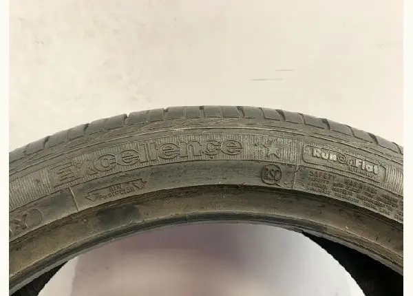 Pneu 245 40 20 Goodyear Excellence Run Flat RFT Vulcanizado