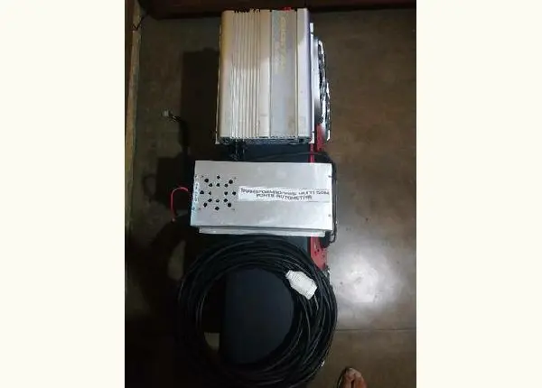 Caixa de som Bravox C/ Modulo, Fonte e Extensão