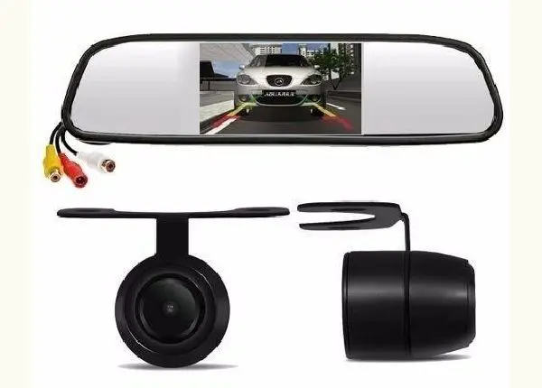 Kit Retrovisor com câmera de ré