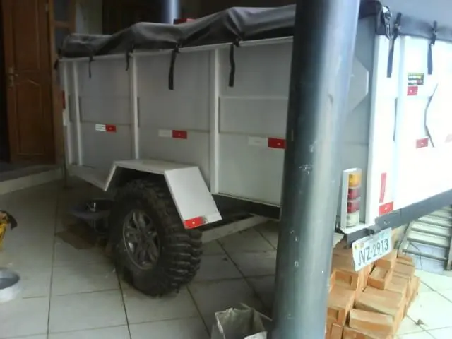 Carreta Metalica Branca