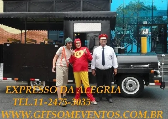 Trenzinho da alegria para locação