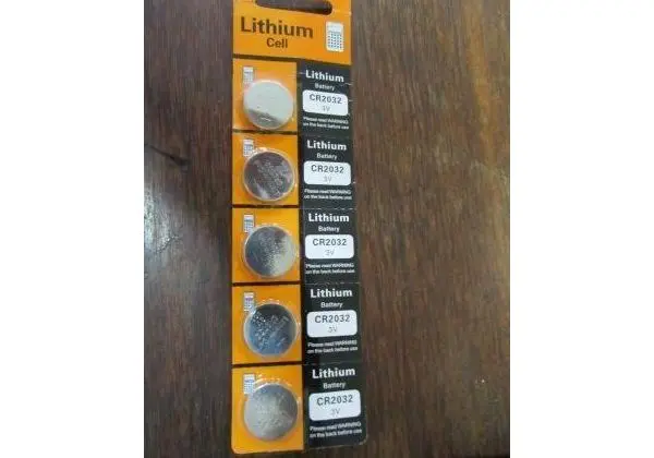 Bateria CR2032 3V lítio