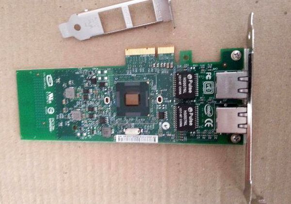 Placa De Rede 2x Gigabit PCI-E Intel ET Dual Port Server Adapter E1G42ET