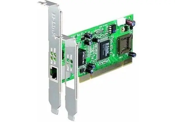 Placa De Rede 10/100/1000 Mbps Pci D-Link Dge-528t