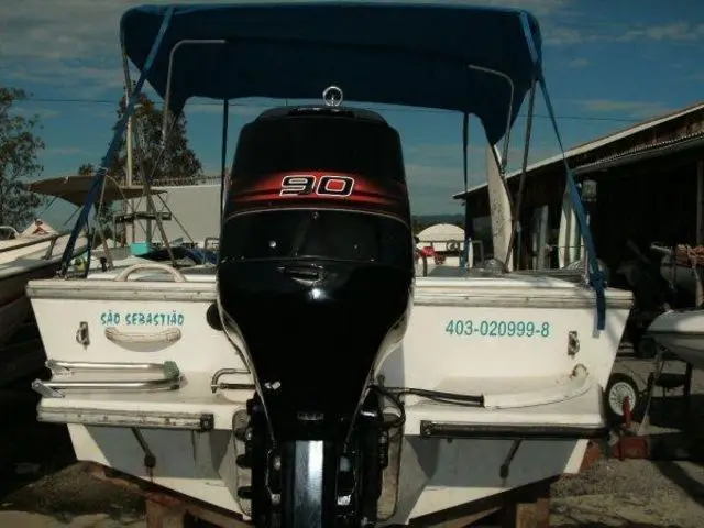 VENDO LANCHA FISH 20 PES COM MOTOR 90HP