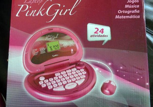 Laptop Pink Girl pouquissimo usado na caixa