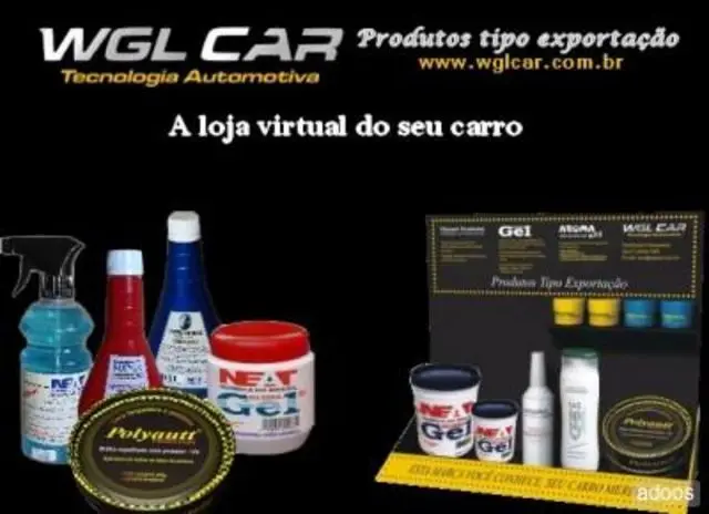 Produtos para limpeza e Conservação de Veículos