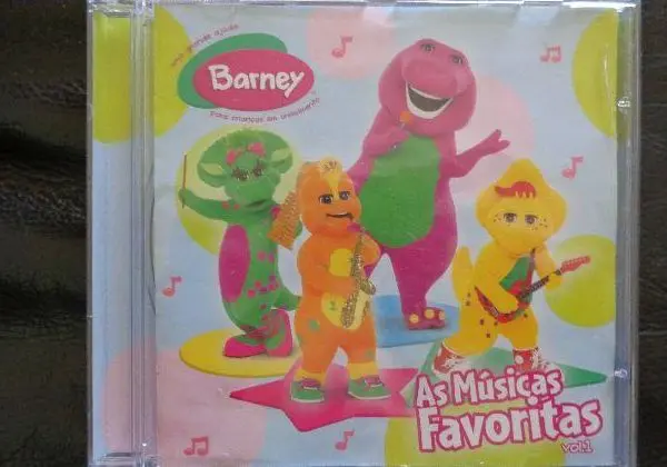 CD As músicas favoritas do Barney - infantil