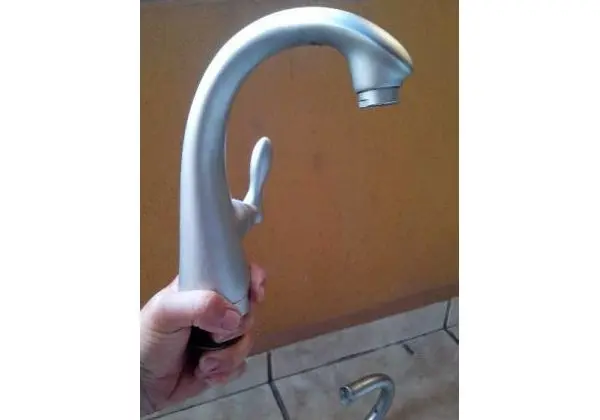Torneira De Lavatório Bancada Tubo Alto Saga 1/4 Volta
