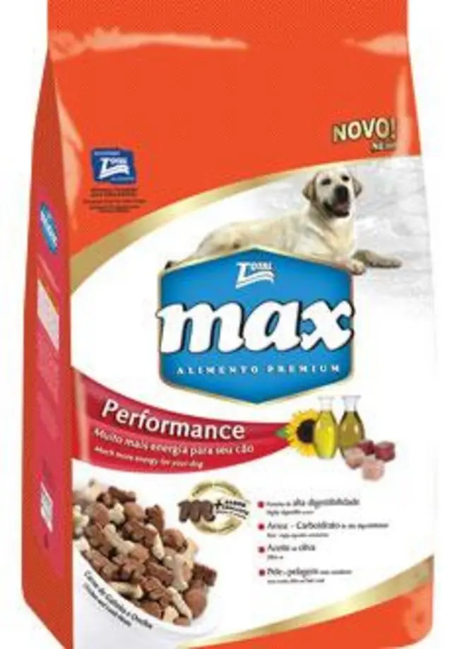 RAÇÃO MAX PERFORMANCE 20 KG ENTREGA GRÁTIS EM TODA BH
