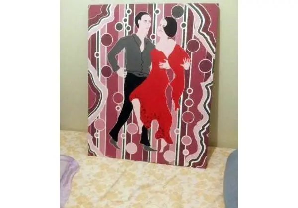 Quadro, Casal dançando