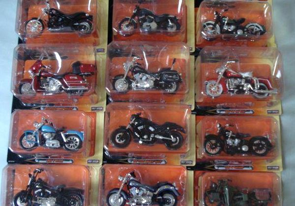 Coleção Miniaturas Moto Harley-Davidson Nova na Embalagem
