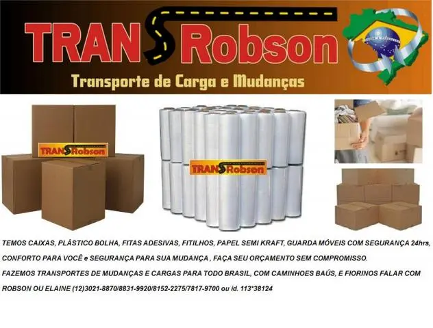SAO JOSE DOS CAMPOS MUDANÇAS TRANSROBSON