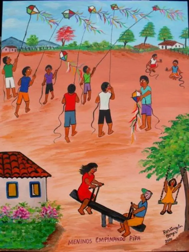 ROSANGELA BORGES ARTISTA NAIF