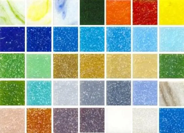 Pastilhas de vidro, Mosaico & Cia