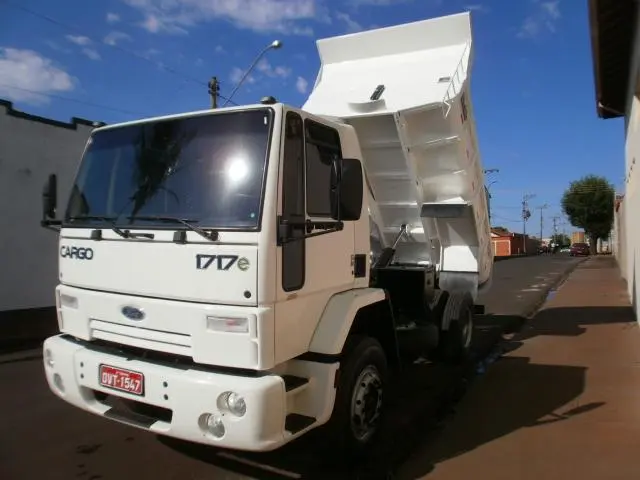 FORD CARGO 1717 07 TOCO CAÇAMBA BASCULA