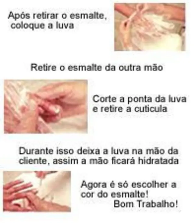 Descartavel manicure kit manicure luvas descartaveis