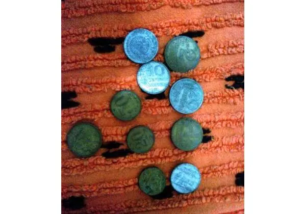 Moedas e notas antigas