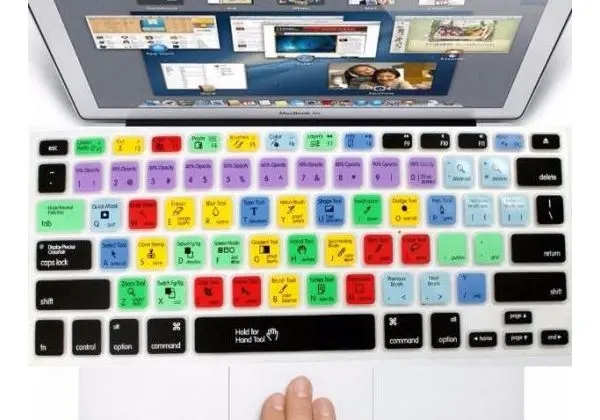 Capa Silicone Protetor Teclado Magic Keyboard Photoshop PS