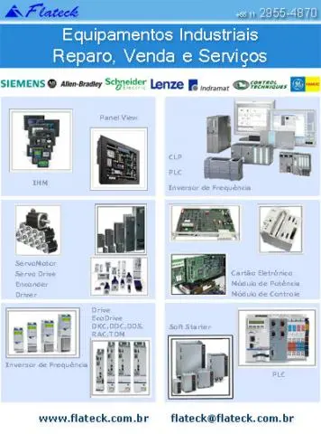 Automação Industrial, Robótica, Eletrônica Industrial, Reparo, Venda e Serviços em Allen Bradley