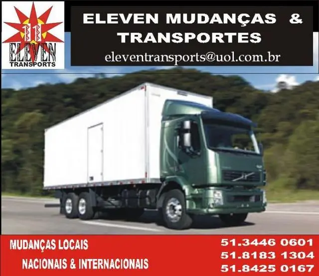 ELEVEN - Empresa de mudanças em Porto Alegre / RS