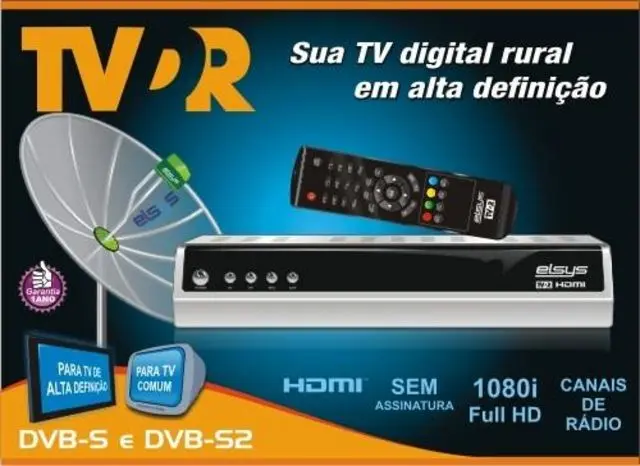 RECEPTOR TVDR ELSYS EM HD