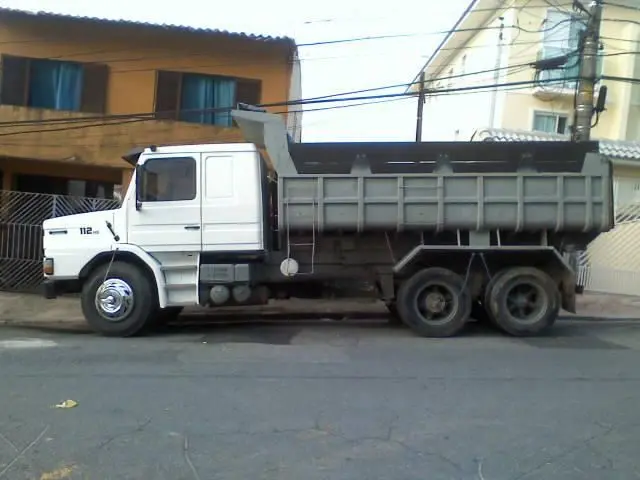 SCANIA 112 CAÇAMBA COM CUBO REDUTOR