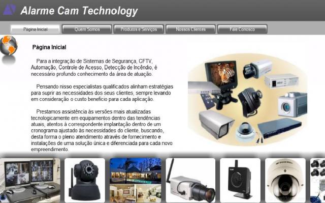 Projeto e Instalação de Câmeras e Alarmes