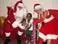 Papai noel em sua festa de natal
