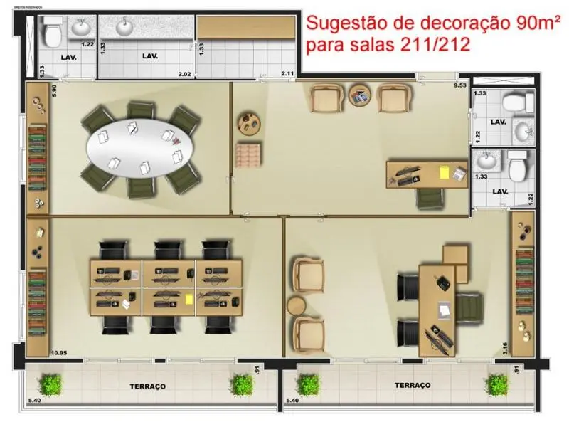 SALAS COMERCIAIS - NEXT OFFICE - CAMPO BELO