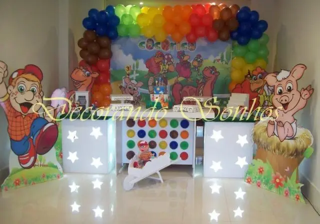Decoração Clean Cocoricó