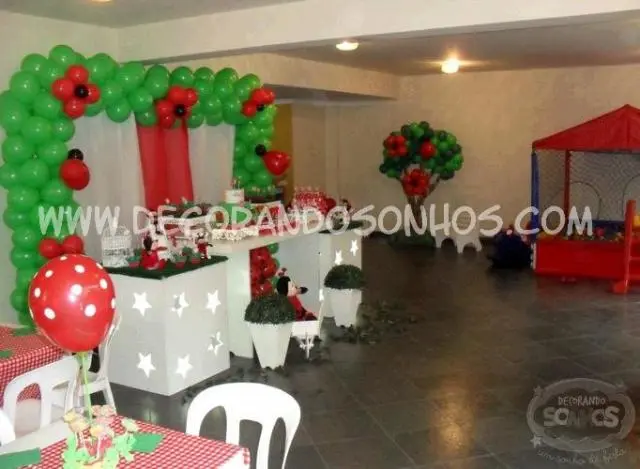 Decoração Clean Joaninha