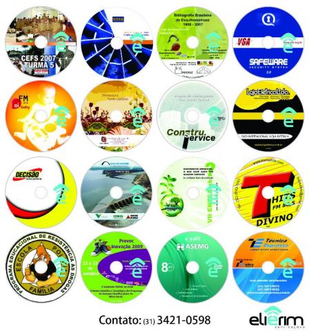 Cd E Dvd Impressão, Duplicação, Gravação, copia de cd