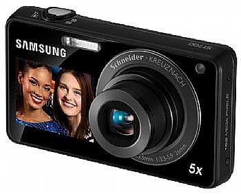 Câmera Digital Samsung Pl120 14.2 Dois Displays Lcd Zoom 5x
