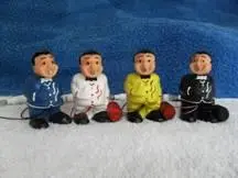 Artesanato brinquedo boneco cana brava - pacote com 100 unidades