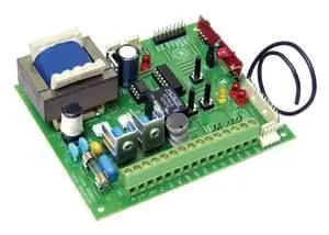 Placa para portão automático