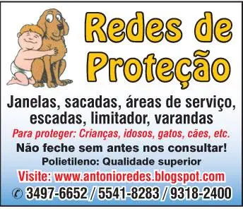 Av, DAMASCENO VIEIRA - Redes de Proteção, Janelas, Piscinas, Varandas, Gatos